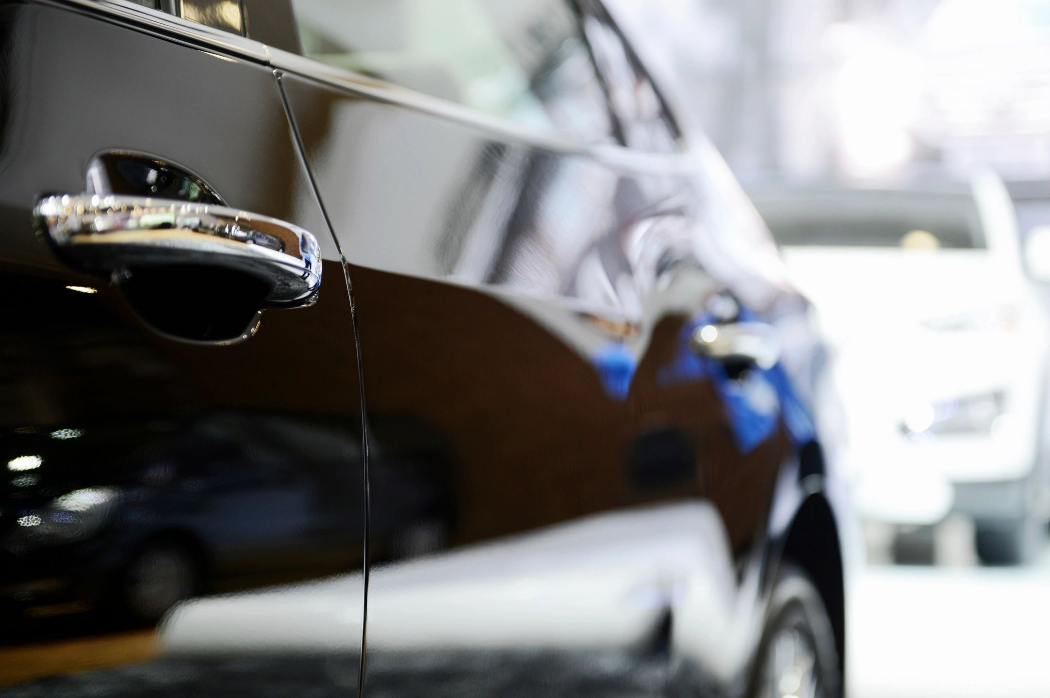 Auto detailing professional car polish wax shine
